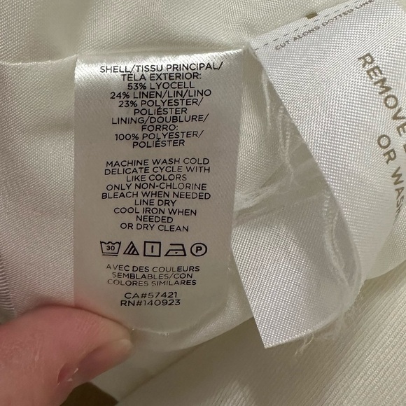 LOFT Women’s Fluid Modern Blazer Whisper White Jacket sz 4 - Picture 13 of 13